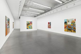 Contemporary art exhibition Hilary Pecis Warm Rhythm at David Kordansky Gallery New York United States