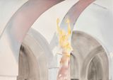 Luminary Flow by Rochelle Haley contemporary artwork works on paper