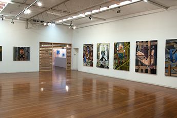 Contemporary art exhibition David Griggs Frat of the Obese at Roslyn Oxley9 Gallery Sydney Australia