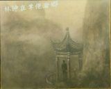 Lin Chong Enters Northern Henan Scene 2 Yanglao Rock by Liu Chuanhong contemporary artwork painting