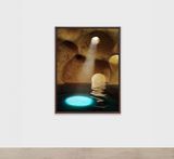 Cavern with Skylights V by James Casebere contemporary artwork print