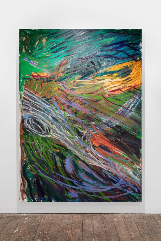 Bough of the Willow Tree by Gene AHern contemporary artwork Painting