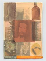 Arcanum VI by Robert Rauschenberg contemporary artwork works on paper textile