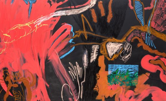 Interlude by Zak Tilley contemporary artwork Painting