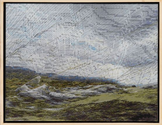 Landscapes by Robbie Barrat contemporary artwork Print