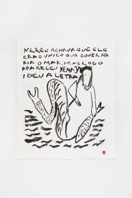 Nereu by Paulo Nazareth contemporary artwork Works on Paper