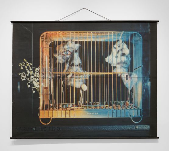 Votre Portrait - Bonheur computer painting by Tetsumi Kudo contemporary artwork Print