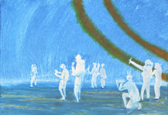On The Left by Anna Ngan Leong Cheung contemporary artwork Print