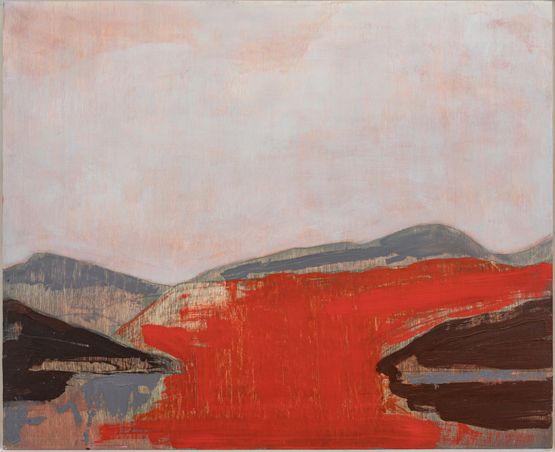 Untitled Shuswap Lake B.C. April 9 by Herald Nix contemporary artwork Painting