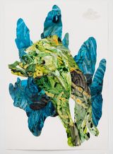 Upperworld by Demosthene Florine contemporary artwork works on paper