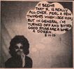 Village Voice Ad No. 12 by Adrian Piper contemporary artwork Works on Paper