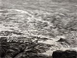 Rompeolas de Mar del Plata by Gabriela Bettini contemporary artwork drawing