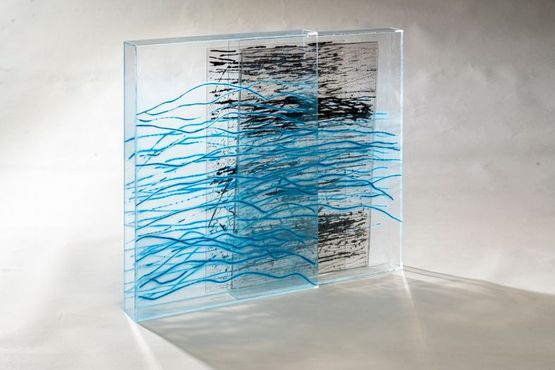 Eaux-ciels by Catherine Bolle contemporary artwork Sculpture