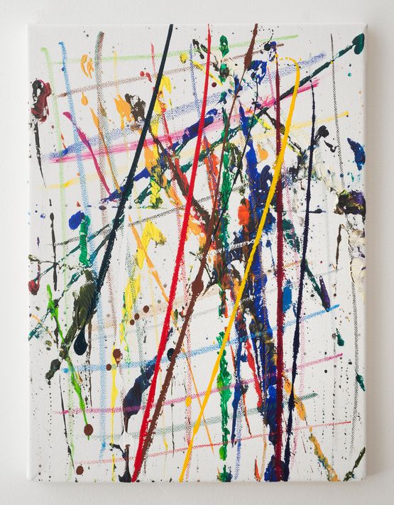Work No. 2577 by Martin Creed contemporary artwork Painting
