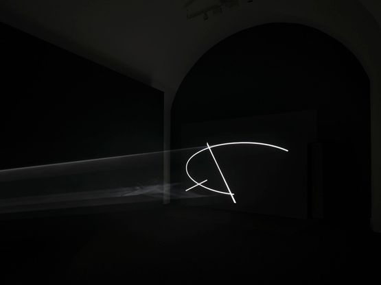 Raised Voices by Anthony McCall contemporary artwork Moving Image