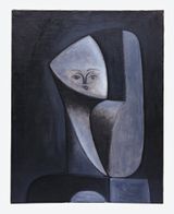Tete de femme Head of a Woman by Pablo Picasso contemporary artwork painting