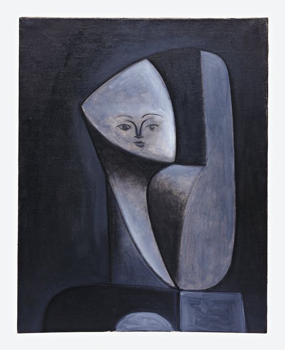 Tete de femme Head of a Woman by Pablo Picasso contemporary artwork Painting