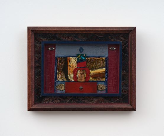 Time and Terrain by Betye Saar contemporary artwork Mixed Media