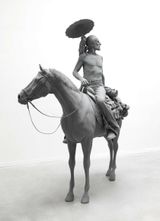 The Horseman by Hans Op De Beeck contemporary artwork sculpture