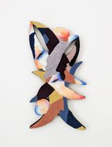 Alien Vibrations by Bea Bonafini contemporary artwork textile