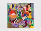 The Botanical Mind I by Beatriz Milhazes contemporary artwork painting
