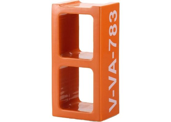 Virgil Abloh x Vitra Ceramic Block Orange by Virgil Abloh contemporary artwork Sculpture