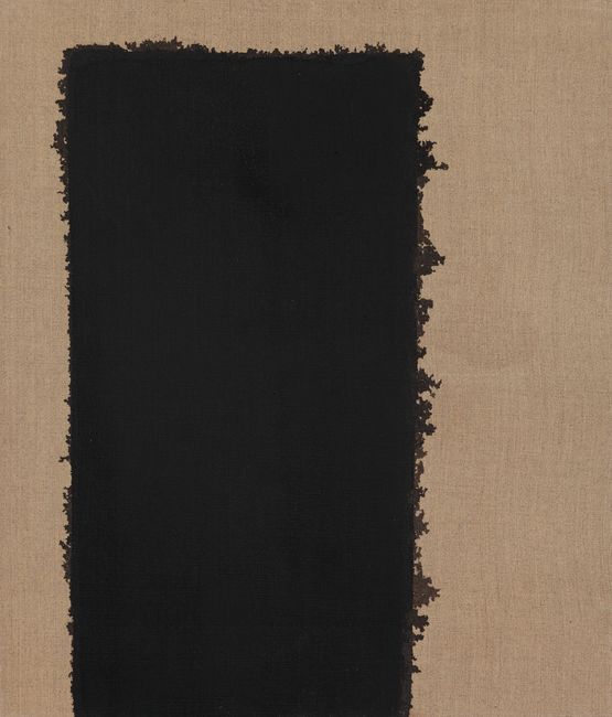Burnt Umber  Ultramarine by Yun Hyong-Keun contemporary artwork Painting