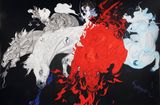 Quatre Chevaux  Four Horses by Amano Yoshitaka contemporary artwork painting