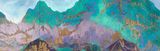 Dwelling in the Mountains by Yang Yongliang contemporary artwork painting