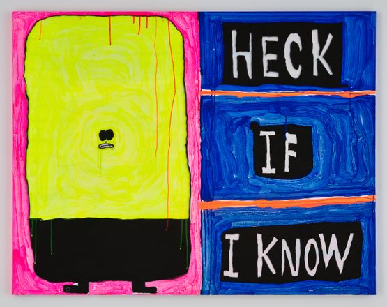 Heck if I Know 2 by Sim Raejung contemporary artwork Painting