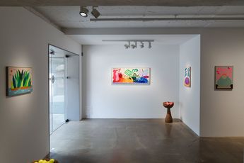 Contemporary art exhibition Chiaozza Our Garden Needs Its Flowers at Baik Art Seoul South Korea