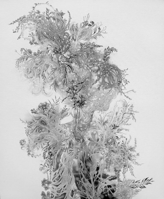 Earth Blossom No.2 by Imhathai Suwatthanasilp contemporary artwork Painting