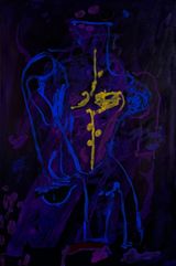 blend in or disappear five by Tom Polo contemporary artwork painting