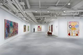 Contemporary art exhibition Zhang Enli Faces at Hauser  Wirth Hong Kong