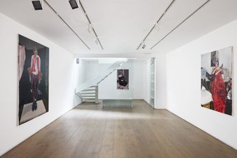 Contemporary art exhibition Teodora Axente From Horizon of the Matter Rises the Vertical of the Soul at rosenfeld London United Kingdom