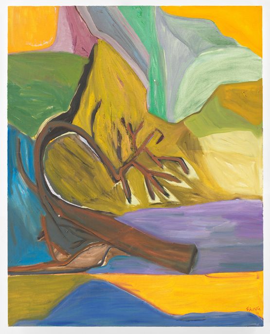 Bent Tree by Ficre Ghebreyesus contemporary artwork Painting