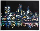 Thames Lights by Yoon Hyup contemporary artwork print