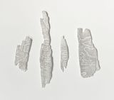 Study for Vermicular Calligraphy IX by Cui Fei contemporary artwork works on paper