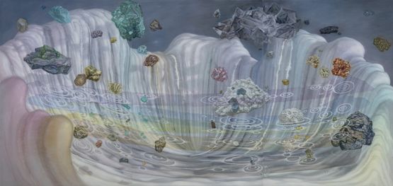 Water  Sphere No.35 by Jiang Miao contemporary artwork Painting