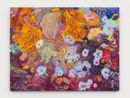 The goldfinchs magical song by Ileana Garcia Magoda contemporary artwork Painting