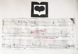 Sentimentos um poema feito com o coracao by Paulo Bruscky contemporary artwork photography