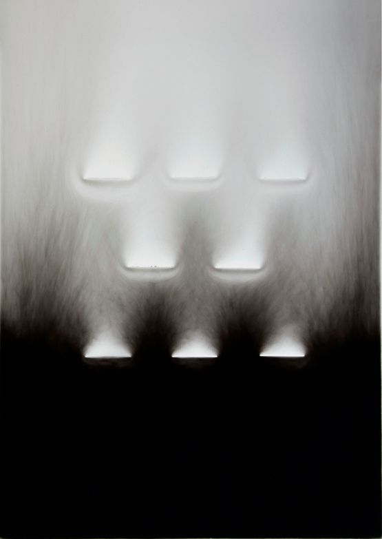 Black Dust 3 by Troika contemporary artwork Works on Paper