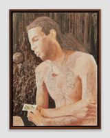 My secrets have secrets Armando Nin by Lorenzo Amos contemporary artwork painting