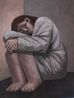 Untitled Sitting by Heesoo Kim contemporary artwork Painting