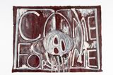 By The Book by Fiona Hall contemporary artwork works on paper