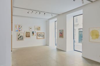 Contemporary art exhibition Group Exhibition La terre est bleu comme une orange at Alzueta Gallery Madrid Spain