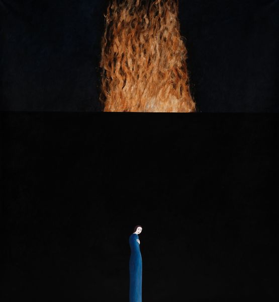 The night falls Ladybird by Heather B. Swann contemporary artwork Painting