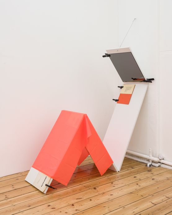 An Abstract Orange by Tom Burr contemporary artwork Sculpture