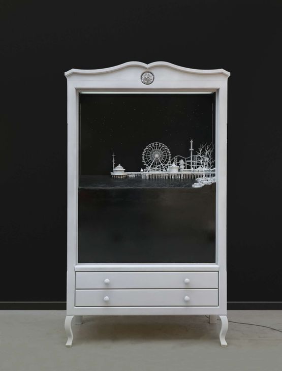 Wunderkammer the Pier by Hans Op De Beeck contemporary artwork Sculpture