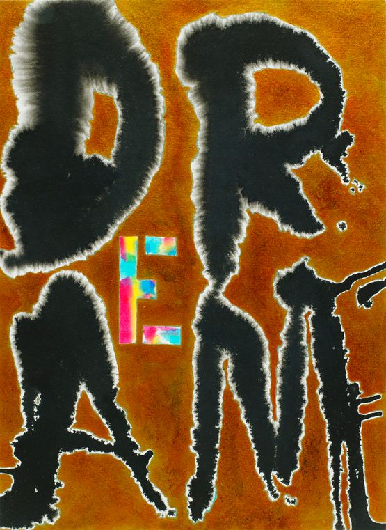 Small Word Drawing 26 by Lucas Samaras contemporary artwork Painting
